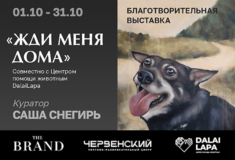 «Жди меня дома»: благотворительная выставка в THE BRAND
